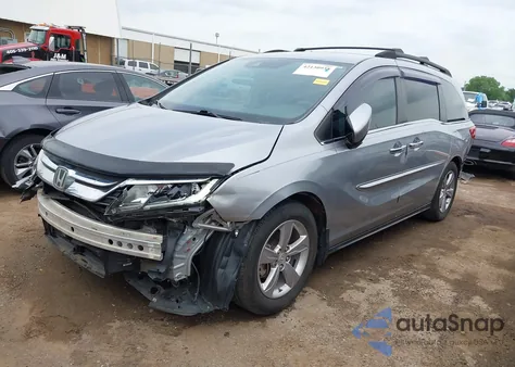 2018 Honda Odyssey Ex из США, поврежденный, VIN 5FNRL6H50JB064253